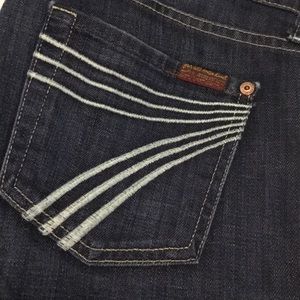 7  for all mankind dojo jeans 25